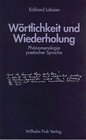 Buchcover Wörtlichkeit und Wiederholung