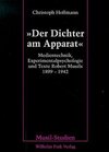 Buchcover Der Dichter am Apparat