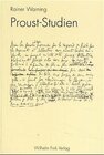 Buchcover Proust-Studien