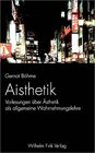 Buchcover Aisthetik