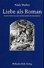 Buchcover Liebe als Roman