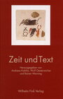Buchcover Zeit und Text