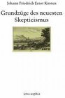 Buchcover Grundzüge des neuesten Skepticismus