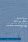 Buchcover Mikrographien