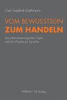 Buchcover Vom Bewusstsein zum Handeln