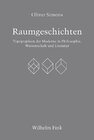 Buchcover Raumgeschichten