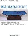 Buchcover Realitätseffekte