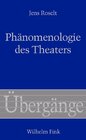 Buchcover Phänomenologie des Theaters