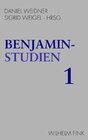 Buchcover Benjamin-Studien 1