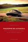 Buchcover Philosophie des Automobils