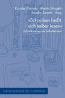 Buchcover "Schreiben heißt: sich selber lesen"