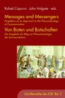 Buchcover Messages and Messengers - Von Boten und Botschaften