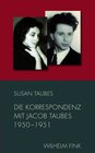 Buchcover Die Korrespondenz mit Jacob Taubes 1950-1951