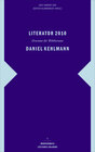 Buchcover Literator 2010: Daniel Kehlmann