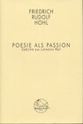 Buchcover Poesie als Passion