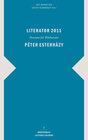 Buchcover Literator 2011: Péter Esterházy