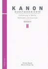 Buchcover Kanon Kunstgeschichte 2. Einführung in Werke, Methoden und Epochen