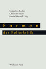 Buchcover Formen der Kulturkritik