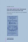 Buchcover Von der geistlichen Seelenkur zur psychologischen Kur