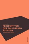 Buchcover Perspektiven der politischen Ästhetik