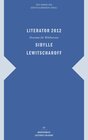 Buchcover Literator 2012: Sibylle Lewitscharoff