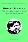 Buchcover Marcel Proust - Gattungsgrenzen und Epochenschwelle