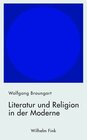 Buchcover Literatur und Religion in der Moderne