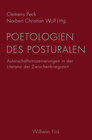 Buchcover Poetologien des Posturalen