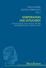 Buchcover Korporation und Sittlichkeit