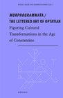 Buchcover Morphogrammata / The lettered Art of Optatian