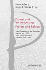 Buchcover Protest und Verweigerung / Protest and Refusal