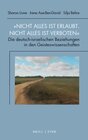 Buchcover "Nicht alles ist erlaubt. Nicht alles ist verboten"