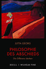 Buchcover Philosophie des Abschieds