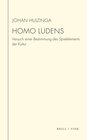 Buchcover Homo Ludens