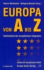 Buchcover Europa A bis Z