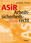 Buchcover Arbeitssicherheitsrecht (ASiR)