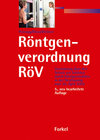 Buchcover Röntgenverordnung - RöV