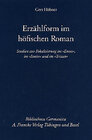 Buchcover Erzählform im höfischen Roman