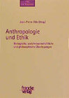 Buchcover Anthropologie und Ethik