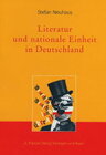 Buchcover Literatur und nationale Einheit in Deutschland