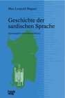 Buchcover Geschichte der sardischen Sprache