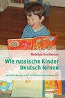 Buchcover Wie russische Kinder Deutsch lernen