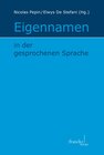 Buchcover Eigennamen in der gesprochenen Sprache