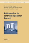 Buchcover Kulturanalyse im zentraleuropäischen Kontext