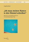 Buchcover ‚Ich muss meinen Namen in den Himmel schreiben‘