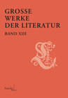 Buchcover Große Werke der Literatur XIII