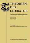 Buchcover Theorien der Literatur