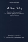 Buchcover Medialer Dialog