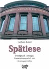 Buchcover Spätlese