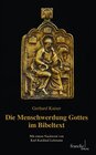 Buchcover Die Menschwerdung Gottes im Bibeltext